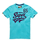 Blu T-shirt manica corta rotonda T-shirt