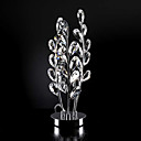 60W Artistic Table Light with 3 Lights in Crystal Decor