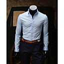 Col de chemise Fashion Shirt à manches longues pour homme