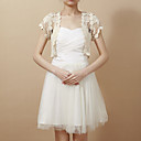 Short Sleeve Cotton Evening/Casual Wrap/Jacket