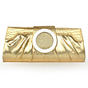 Metal Decorated PU Clutch