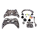 Vervanging Wired Controller Case Shell voor XBOX 360 (Mamba Skin)