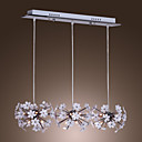 25W E14 Acrylic and Metal Canopy Chandelier