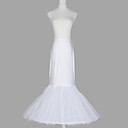 Nylon sirène et trompette robe 3-parole longueur de glissement de style / de mariage jupons Tier
