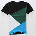 Men's Stylish Work V Neck Cotton T-shirt