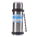 LEINUO Stainless Steel Heat Preservation 750ML Vacuum Tracel Bottle(Silvery)