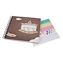 20x19cm DIY Paste Photo Album (Random Color)