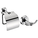 Badkamer accessoire sets (Inclusief Robe Haken, toiletrolhouders - Chrome Finish Messing)