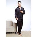 Männer Topgrade Grade Schwarz Farbe 2 Sets Pyjamas
