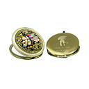 Personalized Chrome Mirror Favor With Rhinestone