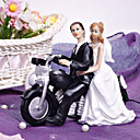 Motorcycle "Get-away" Wedding Cake Topper