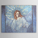Famous Oil Painting A-half-figure-of-an-angel-after-rembrandt by Van Gogh