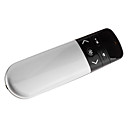 LC 3000 2.4Hz USB Wireless Presenter w / puntatore laser rosso - argento + nero (2 x AAA)