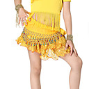 Vêtements en mousseline de soie avec Grelots Belly Belt de danse pour les enfants Plus de couleurs