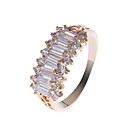 Fashion Copper Alloy CZ Rings