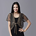 Nice Short SleeveTulle With Lace Jacket (More Colors)