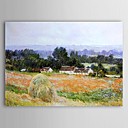 Famous Oil Painting Haystack by Claude Monet