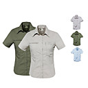 Women's 100% Polyester Quick Dry Short Sleeve Shirt
