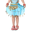Dancewear Velvet with 248 Coins Belly Dance Belt For Children More Colors