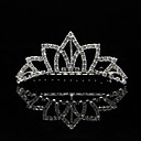 Elegante Legierung mit Strass Hochzeit Braut Tiara