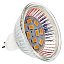 MR16 2W 12x5730SMD 200-230LM 3000-3500K warm wit licht LED Spot lamp (12V)