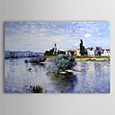 Famous Oil Painting Lavacourt by Claude Monet