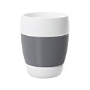 Durable China Heat-insulated Cup with Silicon Cover(80×111mm /320ml)