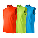 Spakct 100% poliestere traspirante professionale Jersey biciclette senza maniche per gli uomini (3 colori)