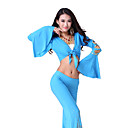 Dancewear cristallo cotone ventre Top da Danza Altri colori
