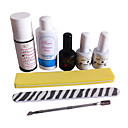8PCS Süßigkeit UV Color Gel Nail Art Basic-Anzug (verschiedene Farben für UV Color Gel)