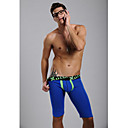 Men's Green&Blue Fashion Long Underwear
