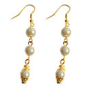 Handmade Pearl Beads Alloy Classic Lolita Earrings