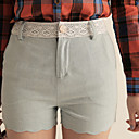 Women's Ruffle Hem Shorts