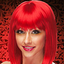 Exotic beauty Blood Red Short Party Wig