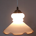 Luz pendiente moderna 60W con elegante vestido drapeado estilo Shade