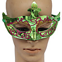 Verde PVC máscara de Masquerade Party