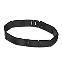 Bracelet en acier inoxydable pour hommes (noir)