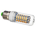 E27 5W 138x3528SMD 380-410LM 3000-3500K Warm White Light with Cover LED Corn Bulb (220V)