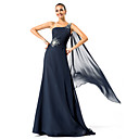 Mantel / Spalte einer Schulter fegen / Pinsel Zug Chiffon Abendkleid