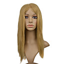 Full Lace 100% Indian Remy 18 "de seda reta perucas de cabelo várias cores Availble