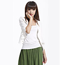 Vrouwen Ruffle Slanke Blazer