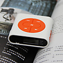 Reproductor de MP3 con función de podómetro (Naranja)