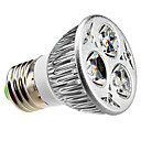 Dimmable E27 3W 270LM 3200-3500K calientan la luz blanca LED del bulbo del punto (220)