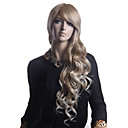 Capless High Quality Synthetic Blonde Wavy Long Hair Wigs