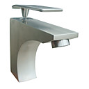 morden el acero inoxidable baño grifo del fregadero acabado cepillado