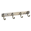 Antieke Solid Stainless Steel Robe Hook