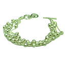 Fashion 925 Sterling Silver Bracelet With The Fancy Style (HP027)