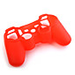 beskyttende silikone tilfældet for PS3 controller (rød)