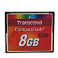 8gb overstijgen CompactFlash-geheugenkaart