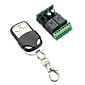 2-Channel Remote Control Receiver and Metal 2-Key Transmitter